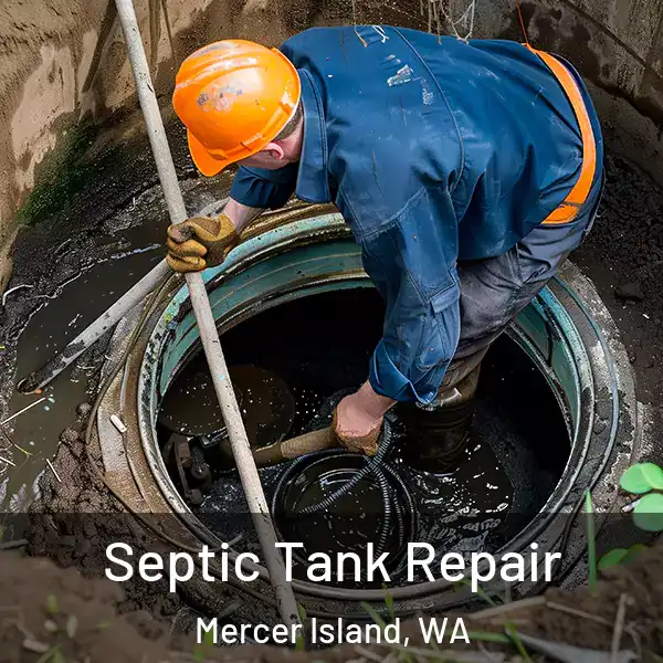  Septic Tank Repair Mercer Island, WA
