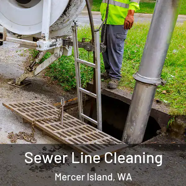  Sewer Line Cleaning Mercer Island, WA